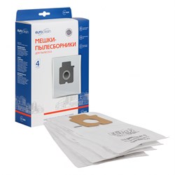 E-14/4 Мешки-пылесборники сменные синтетические 4 шт для пылесоса PANASONIC
