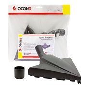 Щетка для пылесоса угловая универсальная Ozone для жестких поверхностей, под трубку 32 и 35 мм 585017