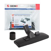 Щетка для профессионального пылесоса "Пол-ковер" универсальная Ozone с двусторонним переключателем, под трубку 32 и 35 мм 591907
