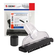 Щетка для профессионального пылесоса универсальная с синтетическим ворсом Ozone для мягкой мебели, под трубку 32 и 35 мм 595225