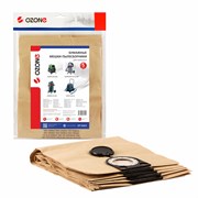 OP-318/5 Мешок-пылесборник бумажный, 5 шт, для пылесоса BOSCH, FESTO, HITACHI, MAFELL, METABO, MILWAUKEE, STARMIX, UNITEC, ИНТЕРСКОЛ