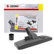 Щетка для пылесоса "Пол-ковер" универсальная Ozone с двусторонним переключателем, под трубку 32 и 35 мм 579056